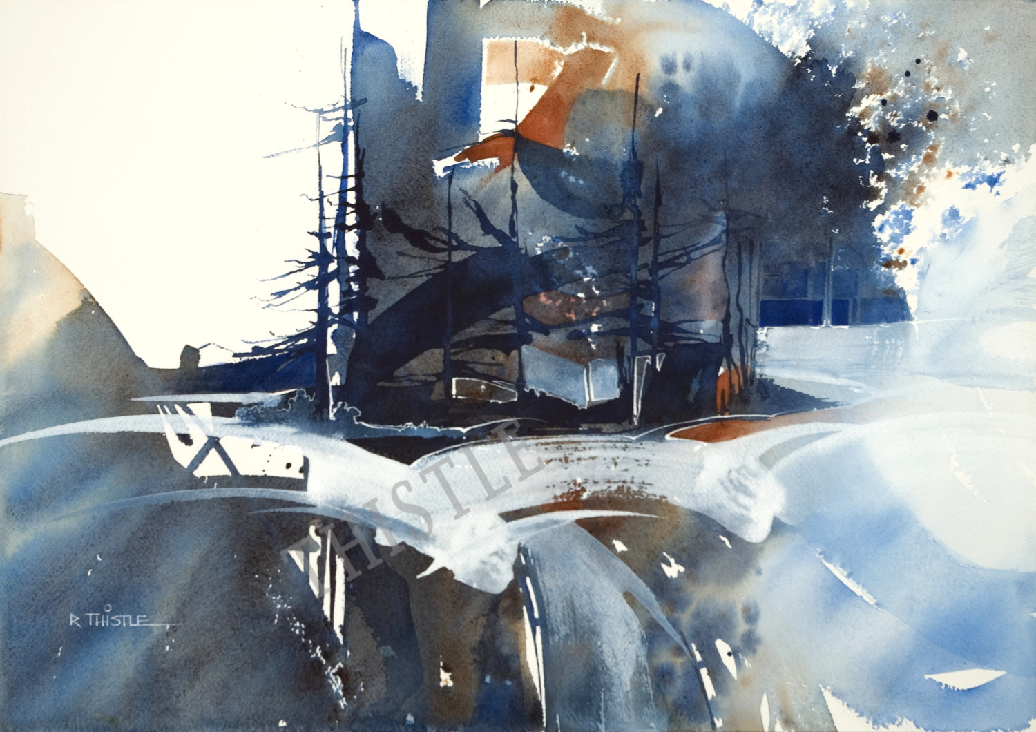 ICE BOUND SYLVAN SPIRITS By Rich Thistle©